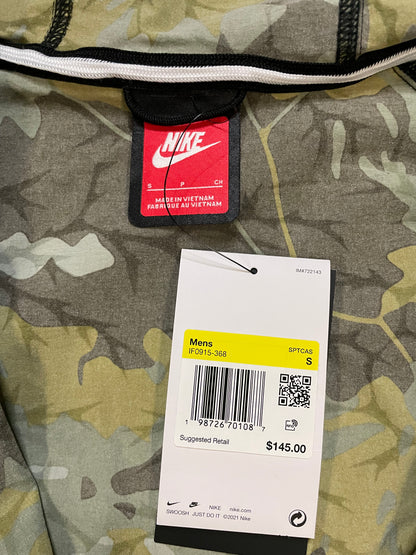 Nike tech woven tree camo jacket
