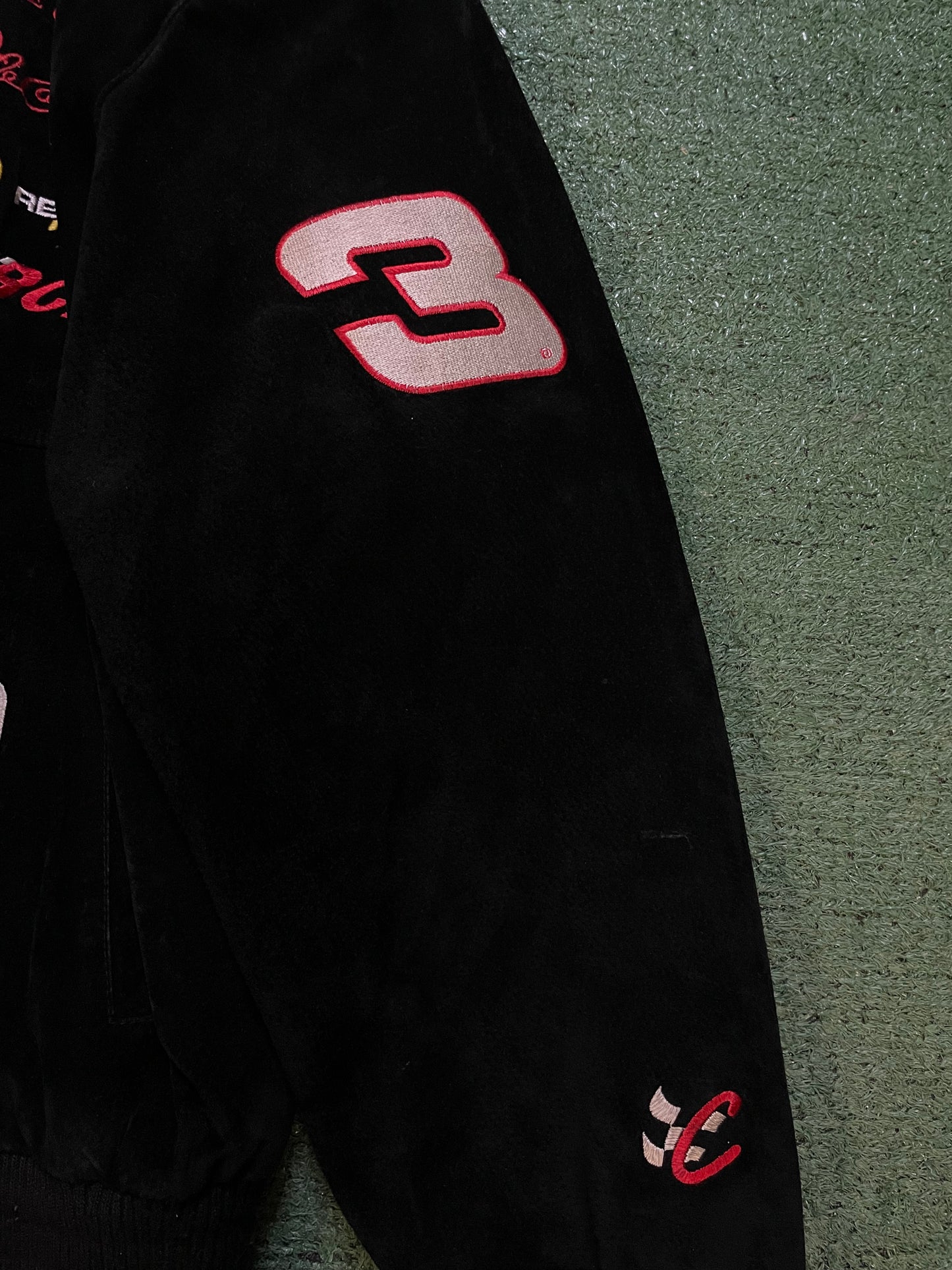 Vintage Goodwrench Service Plus black nascar jacket