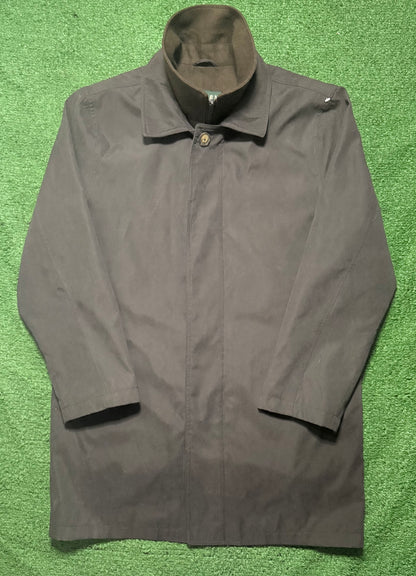 Vintage Lauren Ralph Lauren Trench Coat Quilted Removable Liner