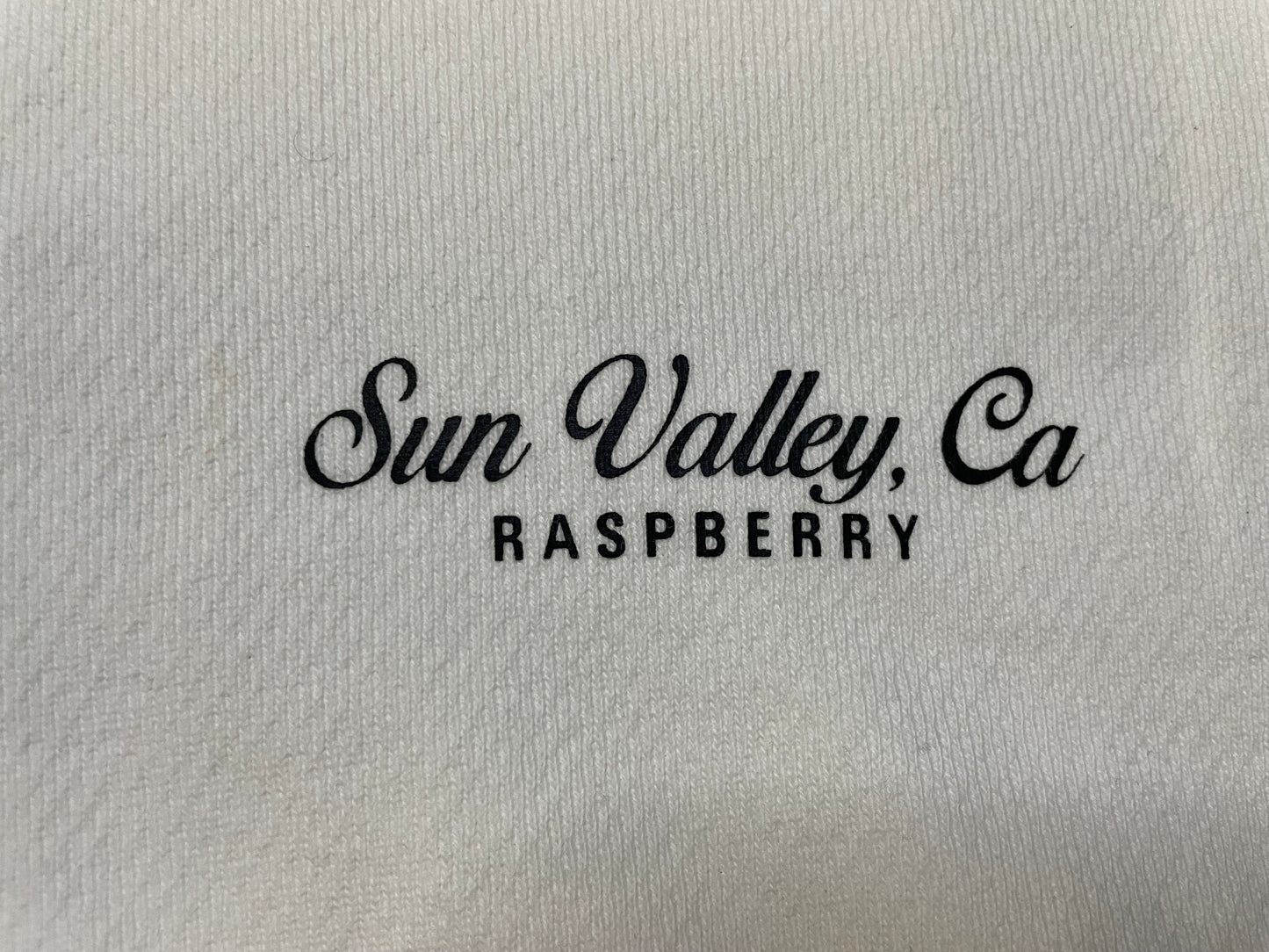 Gv Gallery Sun Valley white zipup hoodie