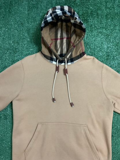 Burberry camel check Hoodie