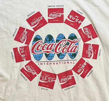 Vintage 1991 Coca Cola international tee