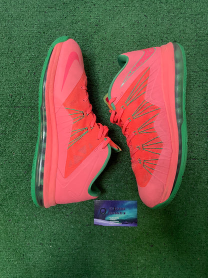 Nike LeBron 10 low watermelon size 11men/12.5women