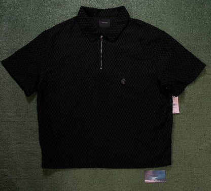 Pacsun Nomad Black Quarter Zip Shirt