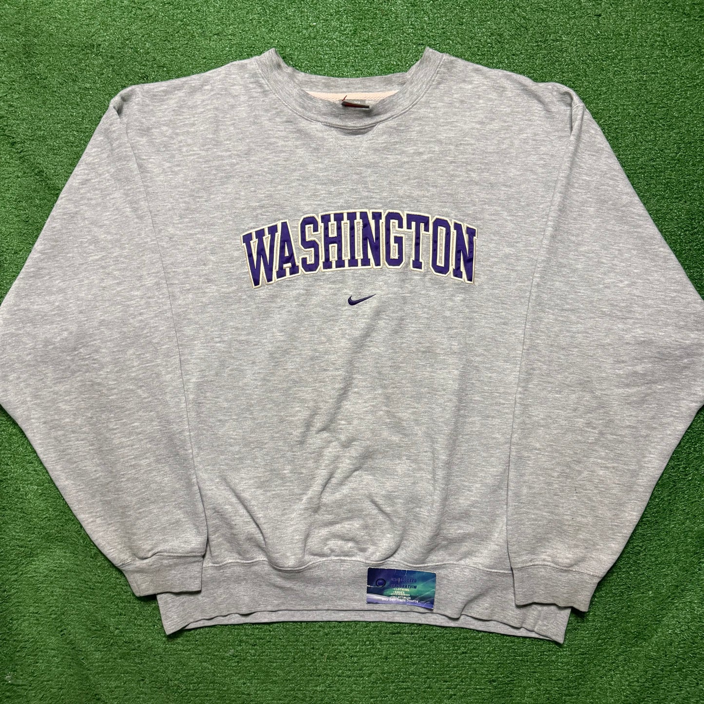 Vintage Washington Huskies Nike Center Swoosh Crewneck