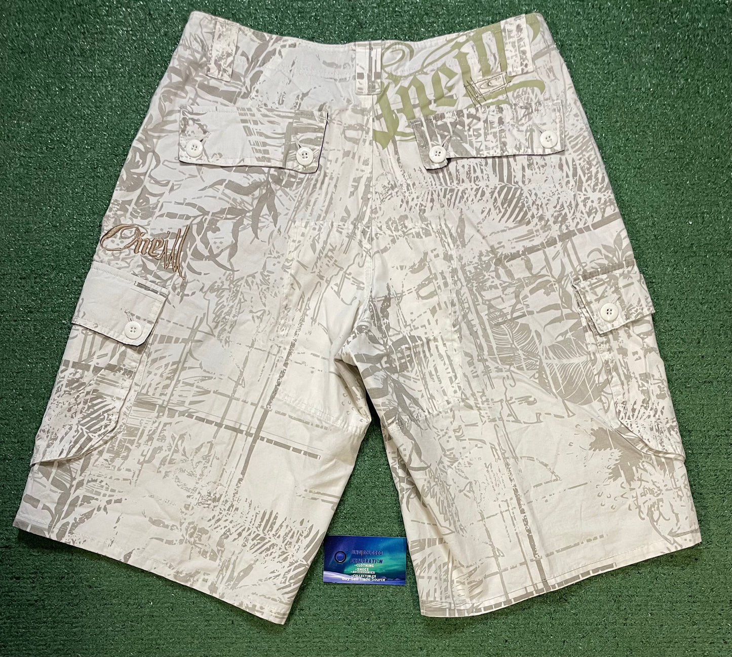 Vintage O’Neil all over print cargo shorts