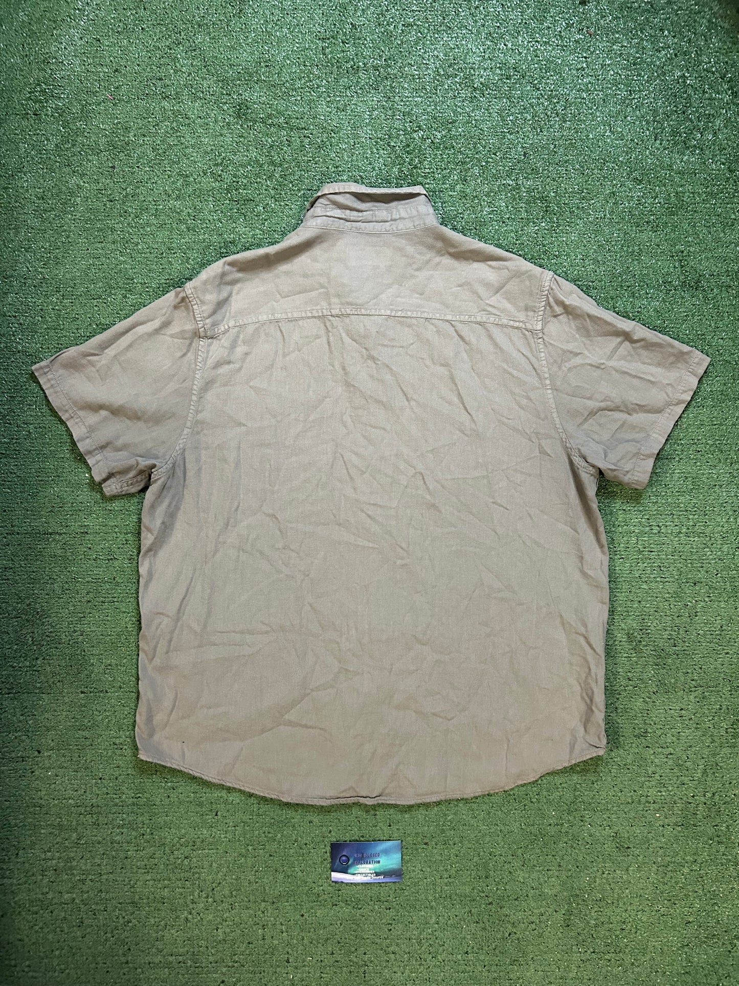 Lucky brand grey button up