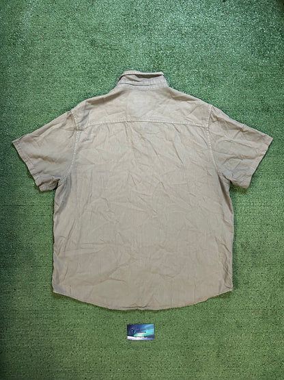 Lucky brand grey button up