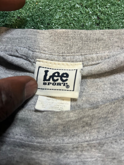 Vintage 2000s Seattle mariners grey logo tee