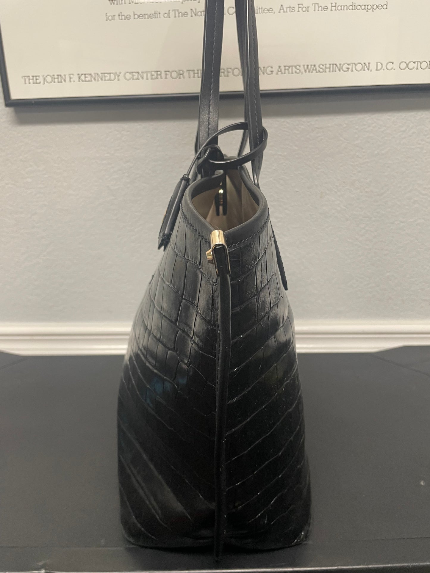 Michael Kors Jane Large Croc Embossed Leather Tote bag