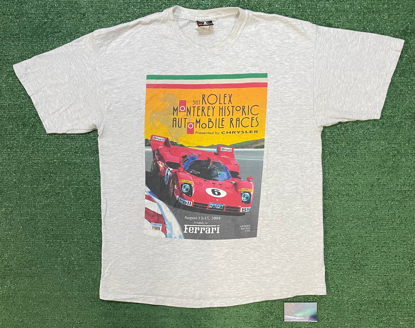 Vintage 2000s Ferrari F1 championship tee