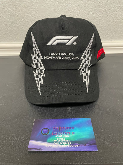 F1 Las Vegas lighting black hat