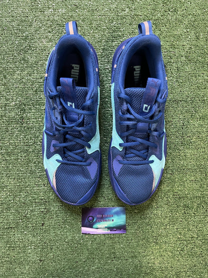 Puma J Cole X RS dreamer E line blue size 10.5men/12women