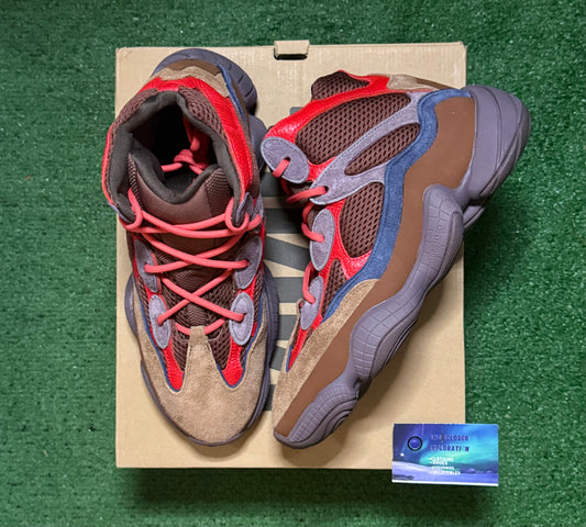 Yeezy 500 High Sumac 12 Me /13.5 Women “Preowned”
