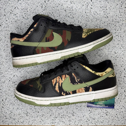 Nike Dunk Low Crazy Camo 9.5 Men “Preowned”
