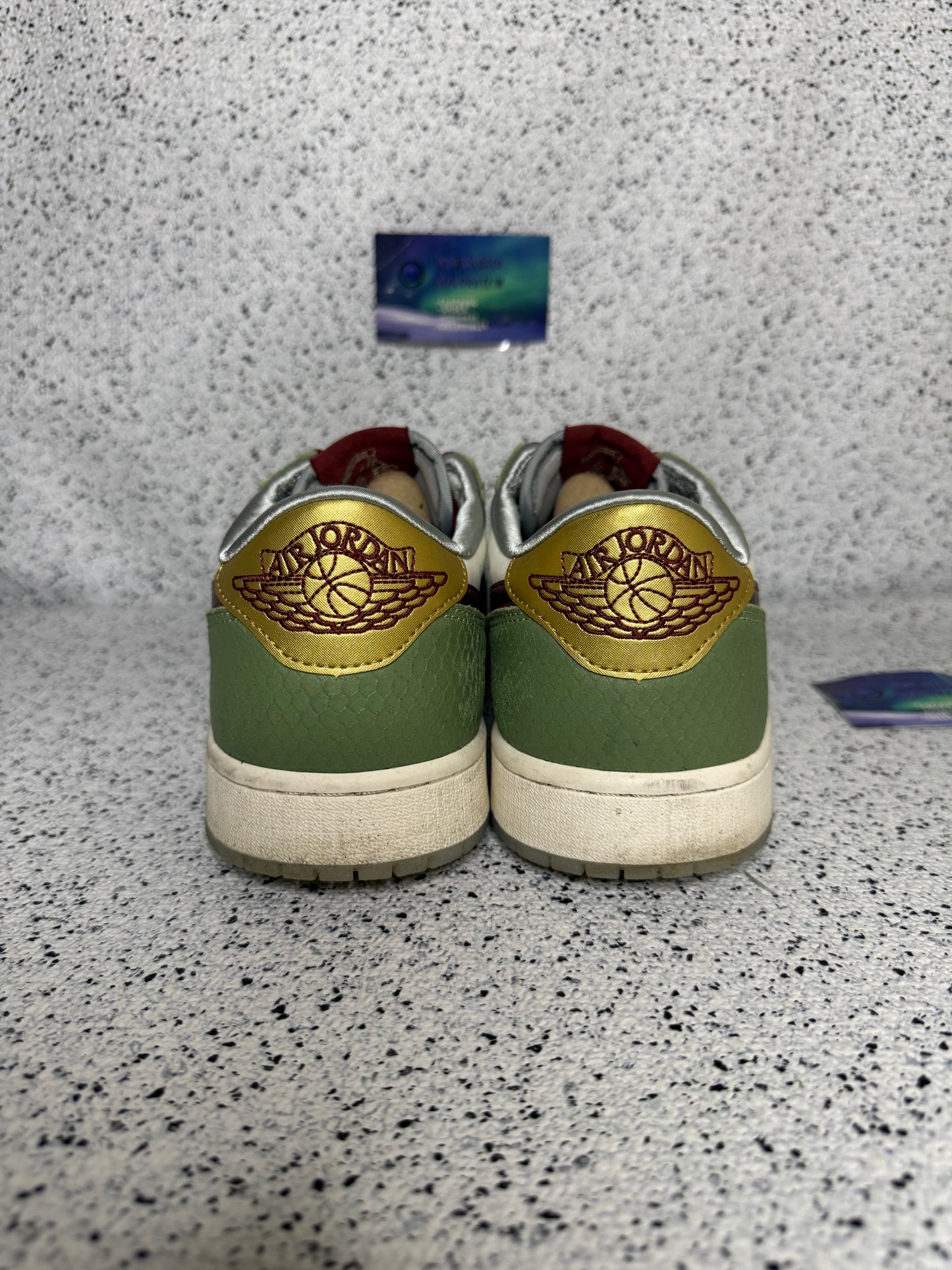 Jordan 1 Low Year of Dragon 10 Men/11.5 Women “Preowned”