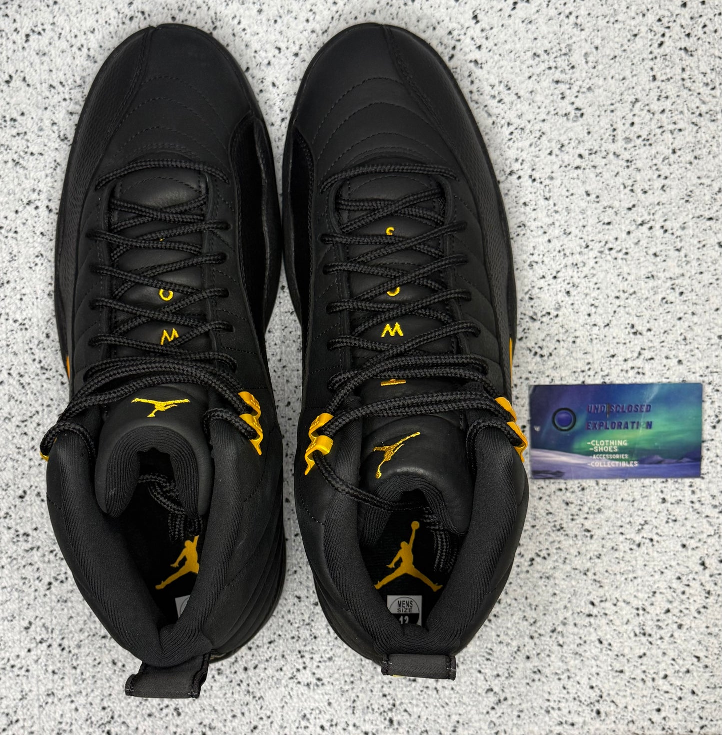 Jordan 12 Black Taxi