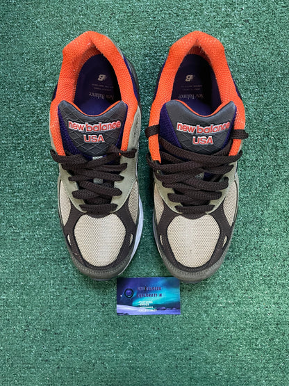 New Balance 990v3 teddy santis khaki orange size 10men/11.5women