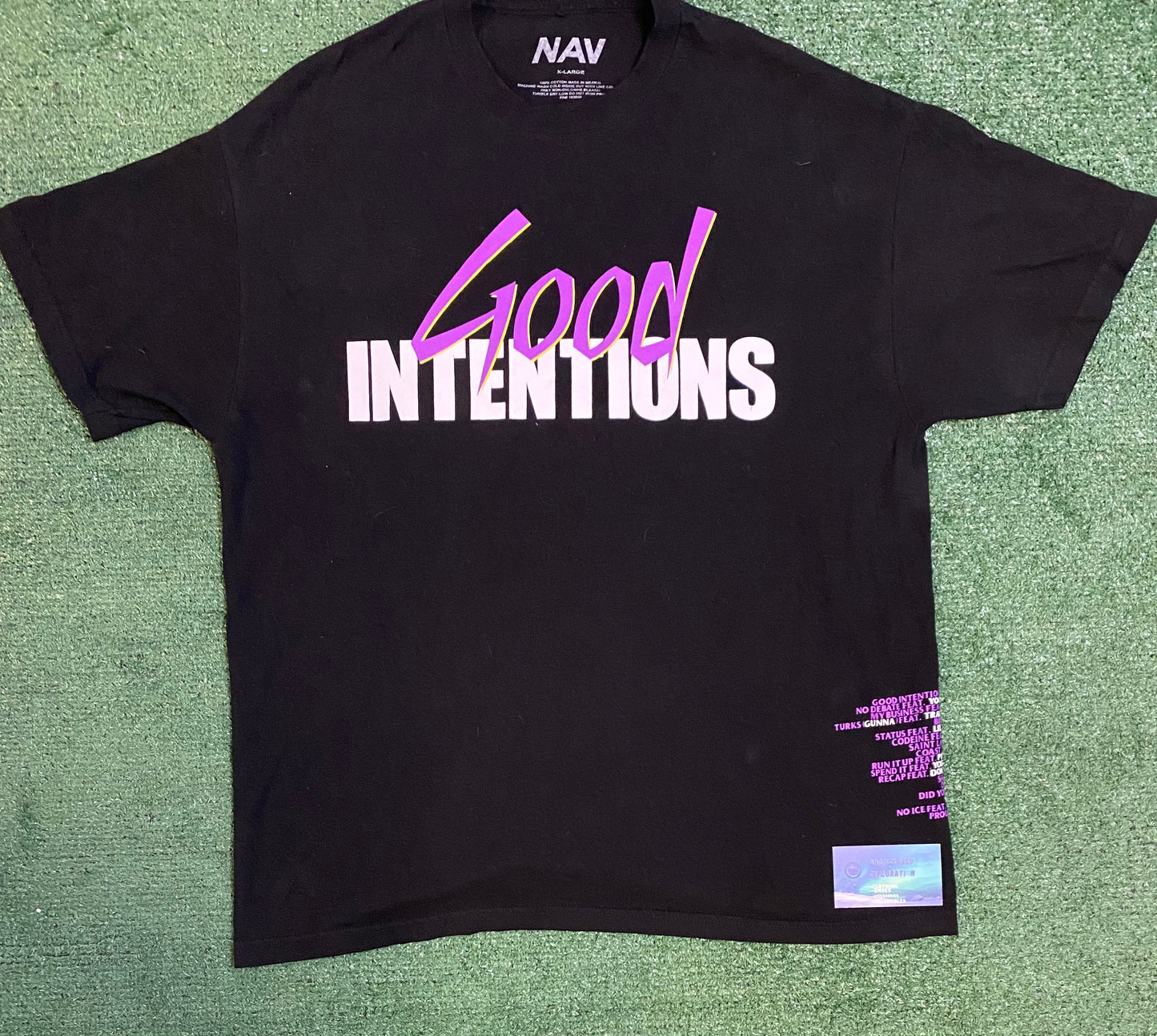 Vlone Nav Good Intentions tee