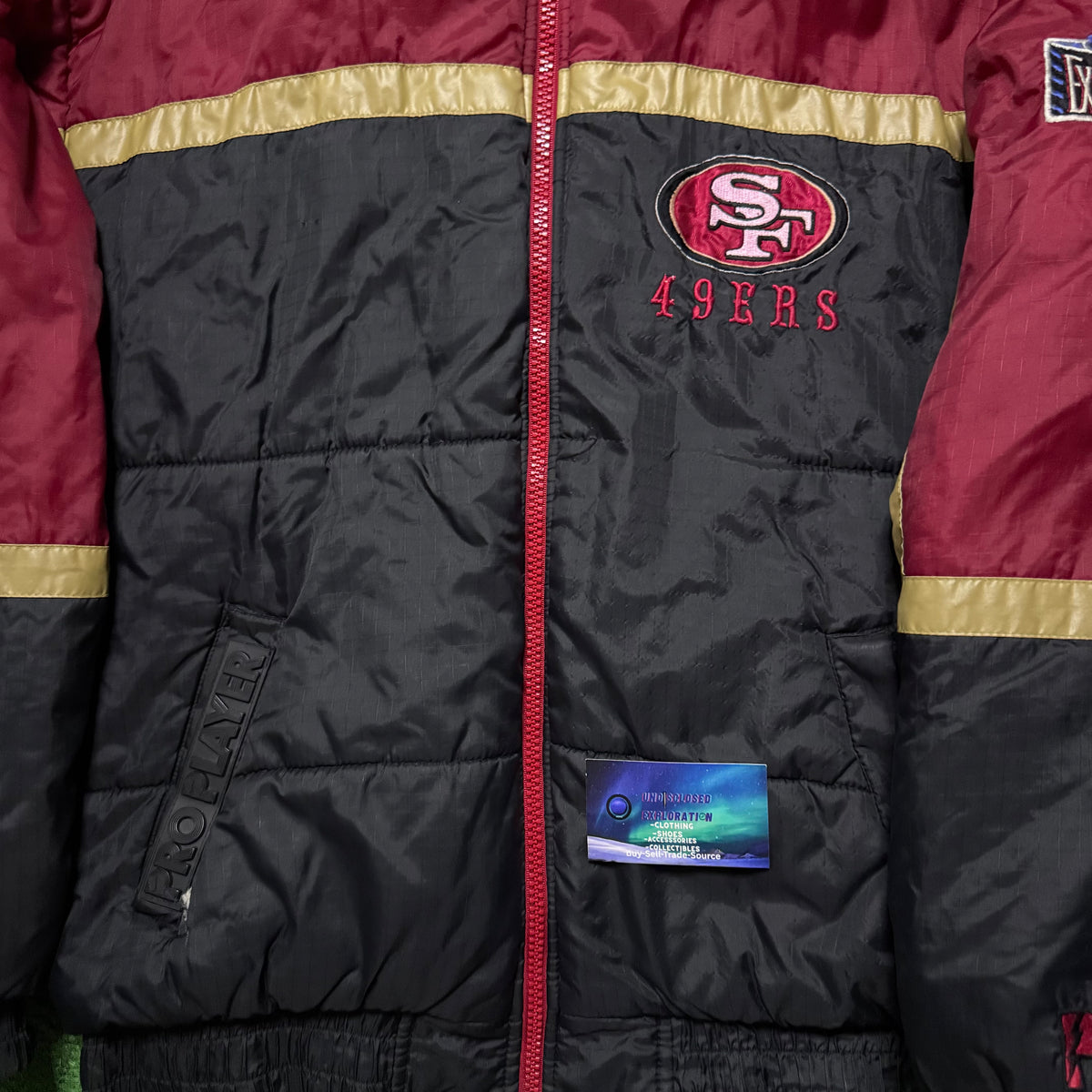 Vintage San Francisco 49ers Reversible Jacket