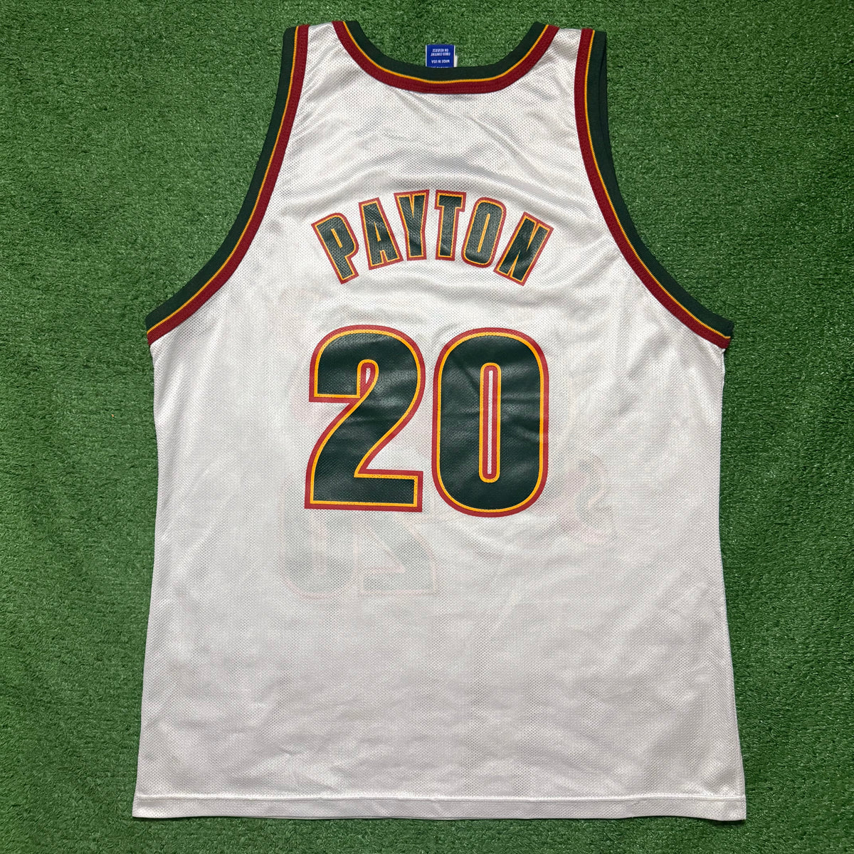 Vintage Seattle SuperSonics Gary Payton Jersey Champion