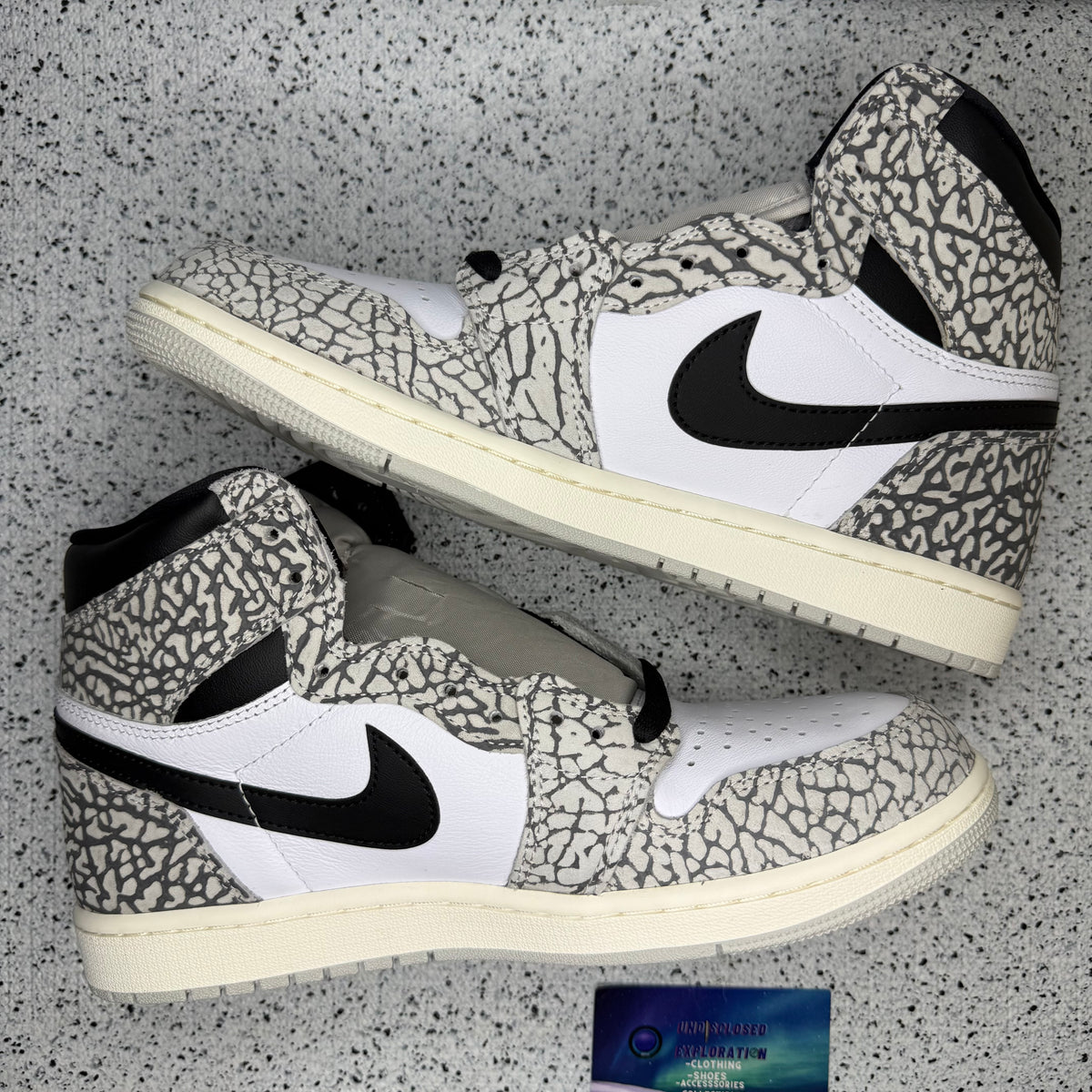Jordan 1 White Cement