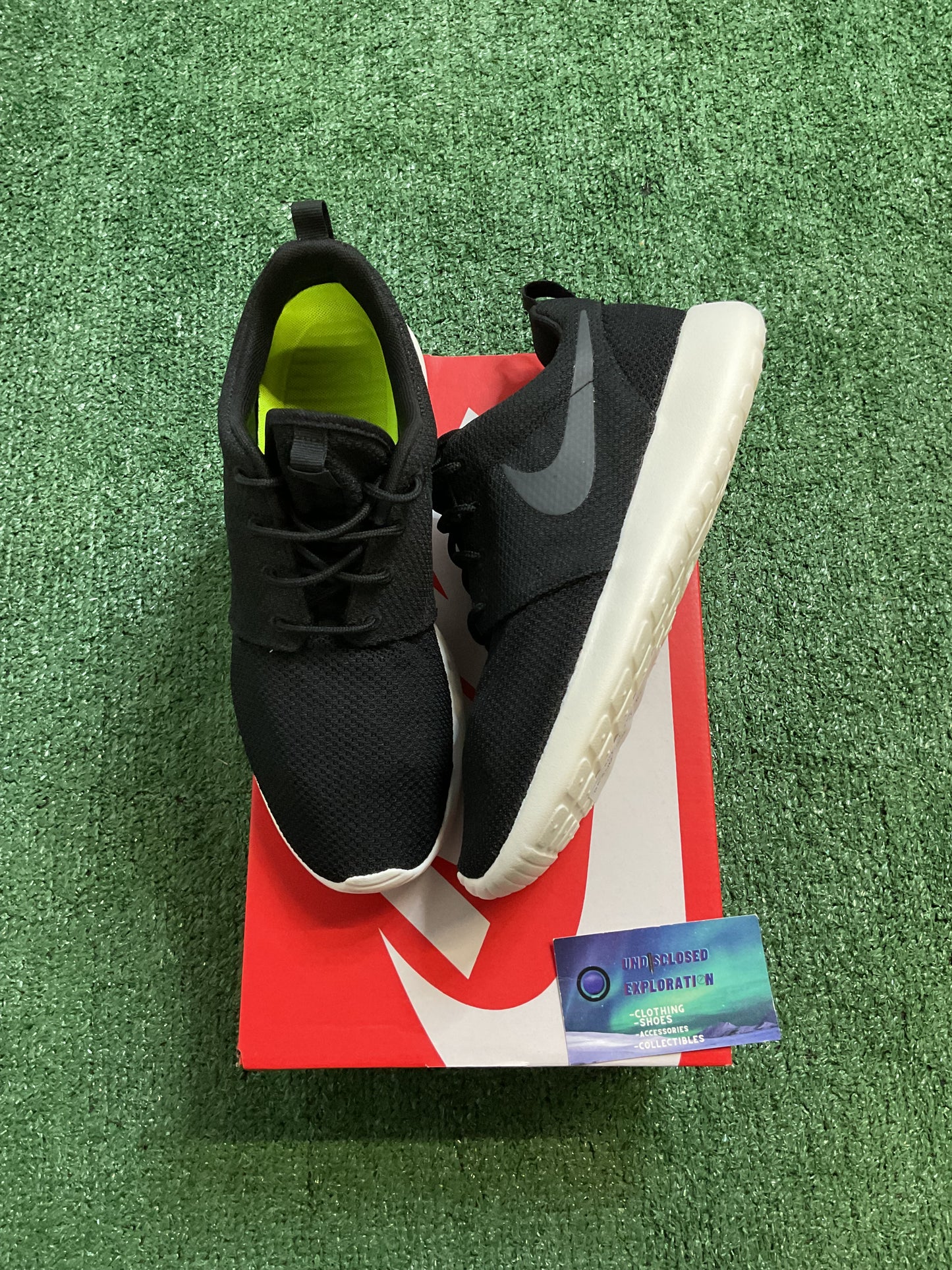 Nike Roshe run black anthracite sail