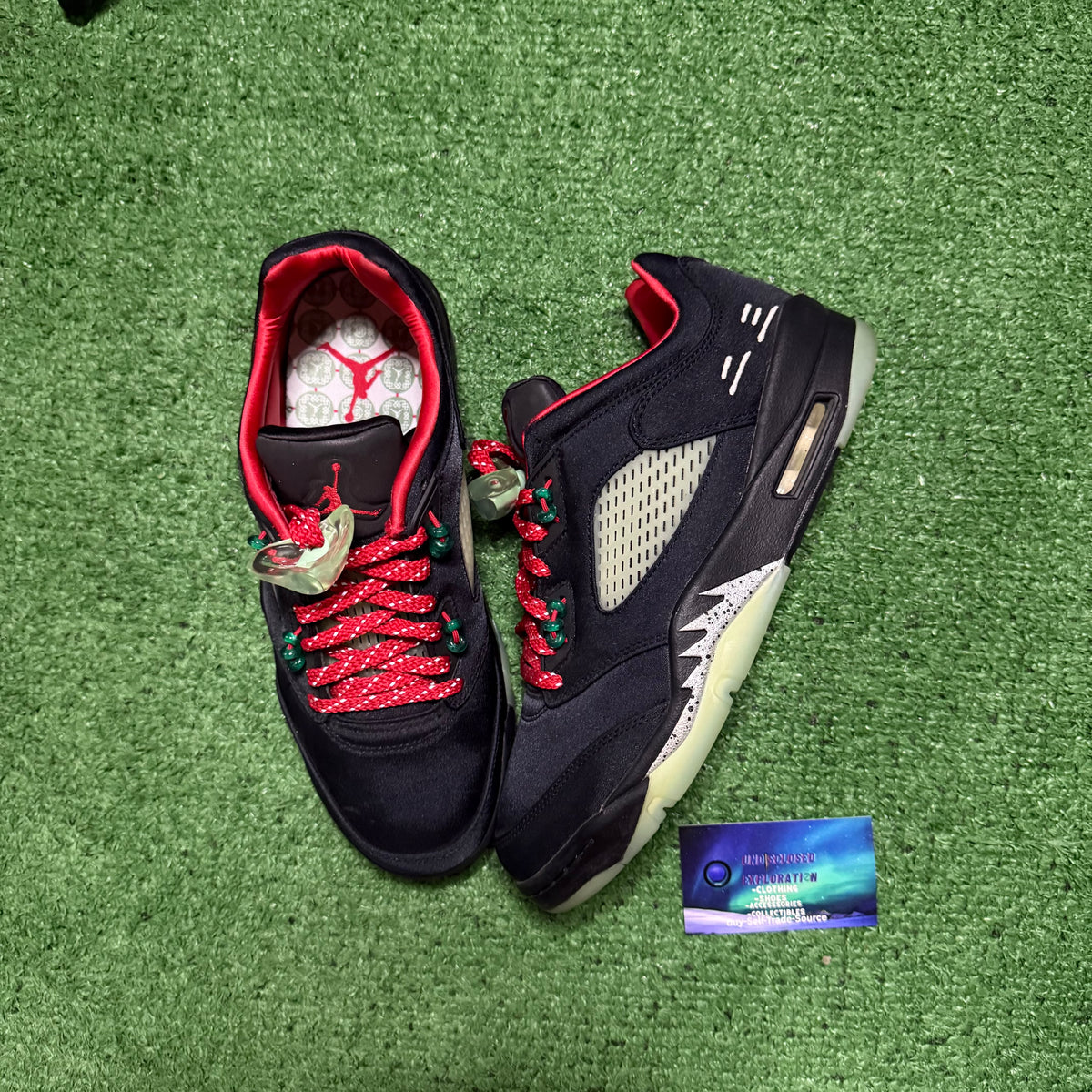 Jordan 5 Low Clot Jade 8 Men “Preowned”