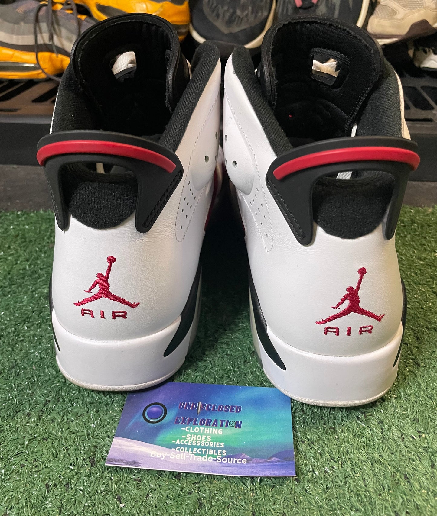 Jordan 6 carmine 2014 size 10.5men/12women