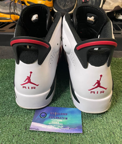 Jordan 6 carmine 2014 size 10.5men/12women