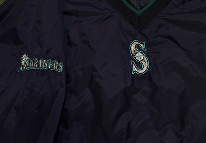 Seattle Mariners embroidered pullover crewneck