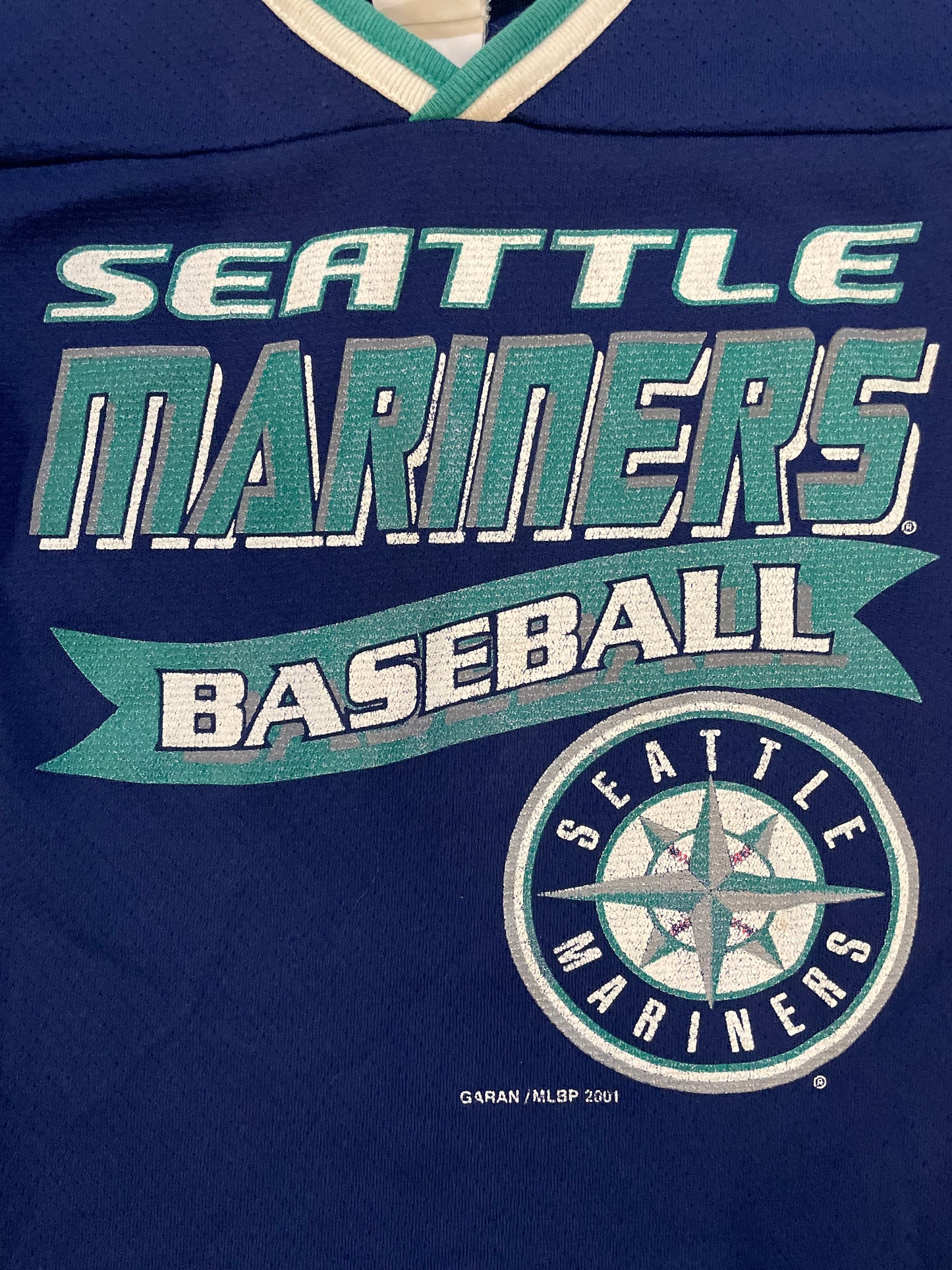 Vintage 2000s Seattle Mariners mesh tee