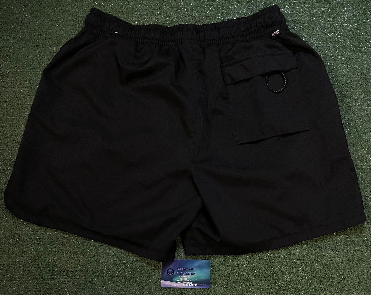 Nike black & white mesh shorts