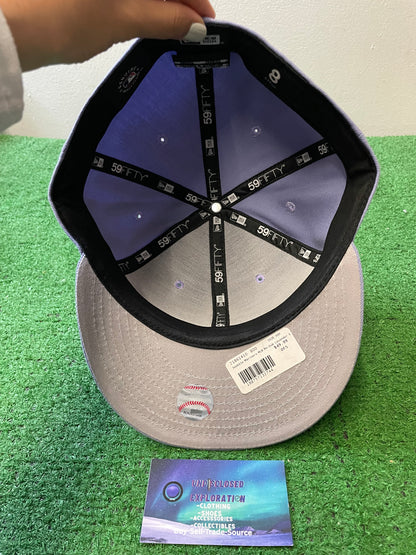 Seattle Mariners lavender new era fitted hat