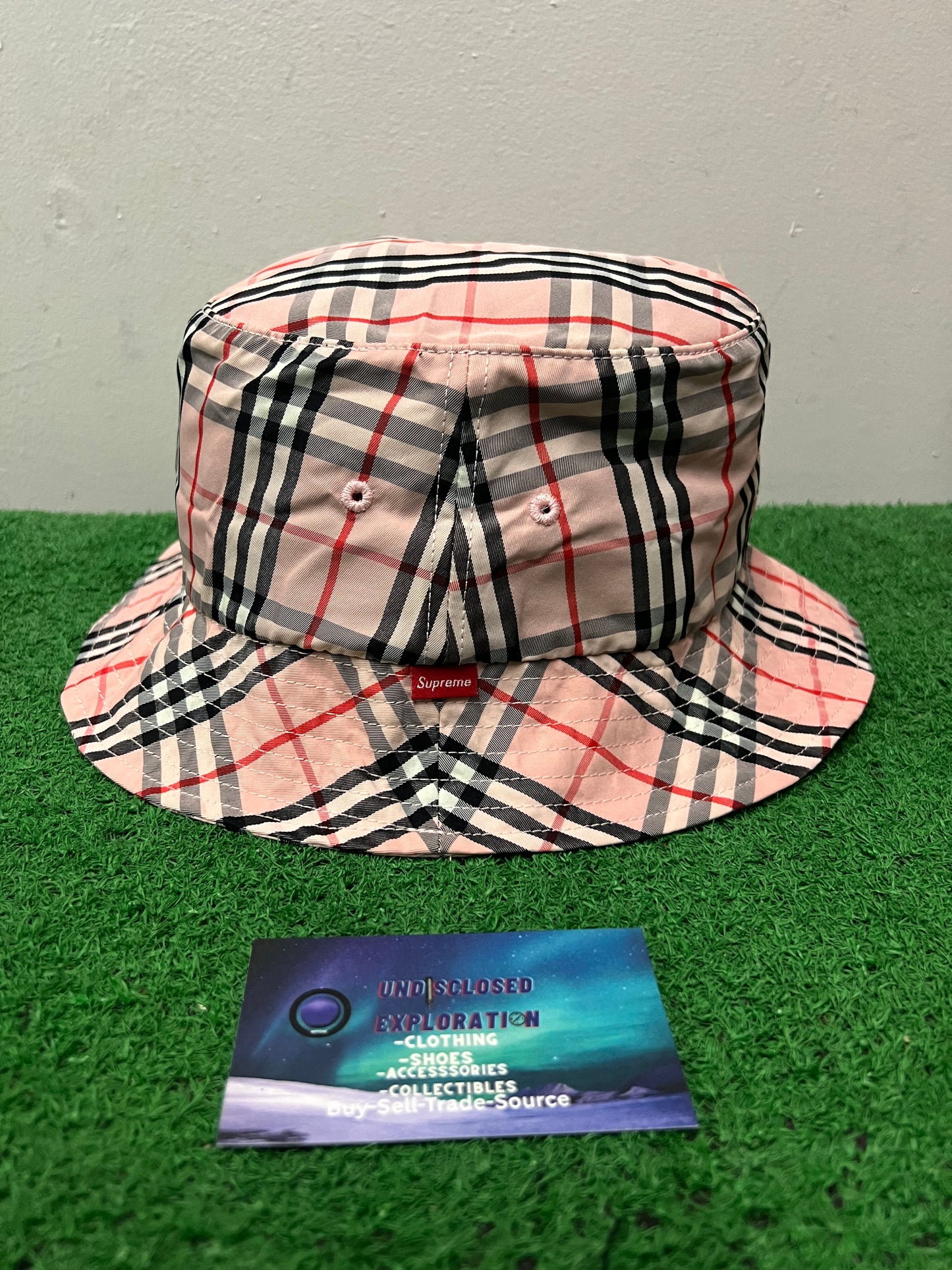 Supreme X Burberry bucket hat