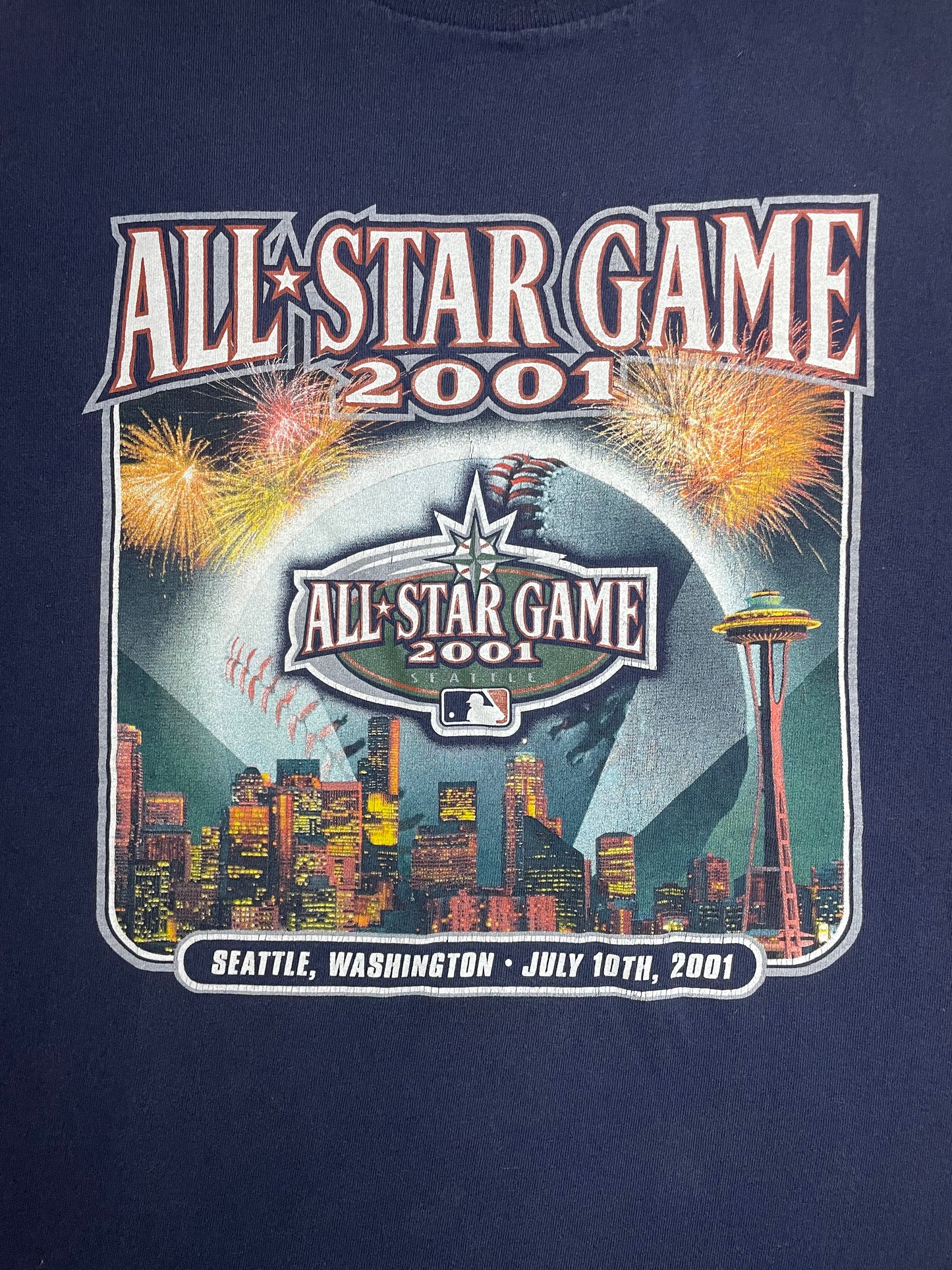 Vintage Seattle all star game 2001 tee