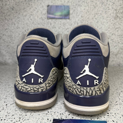Jordan 3 Georgetown 11 Men “Preowned”