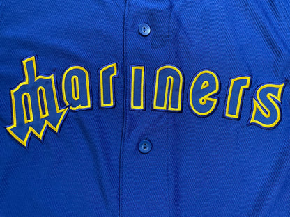 Seattle Mariners blue and gold jersey