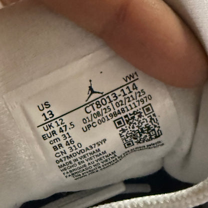 Jordan 12 French Blue 2025 13 Men “Preowned”