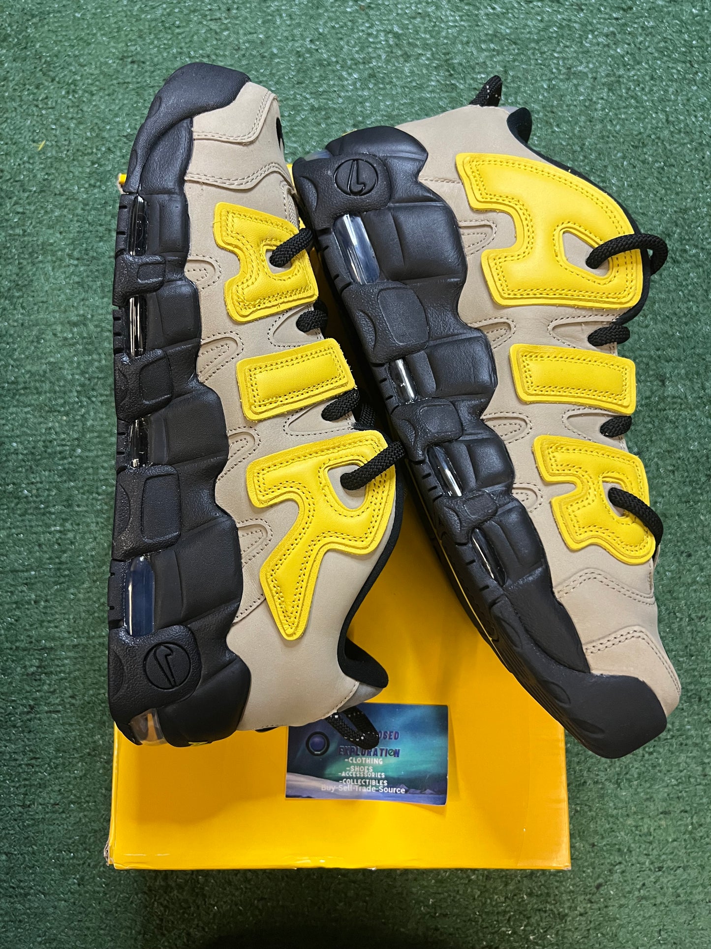 Nike X Ambush uptempo low vivid sulfur