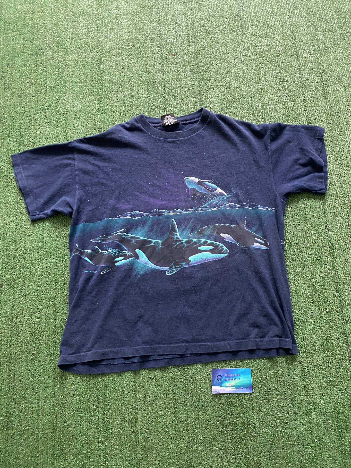 Vintage Orca Whale T-shirt