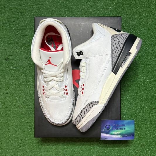 Jordan 3 White Cement
