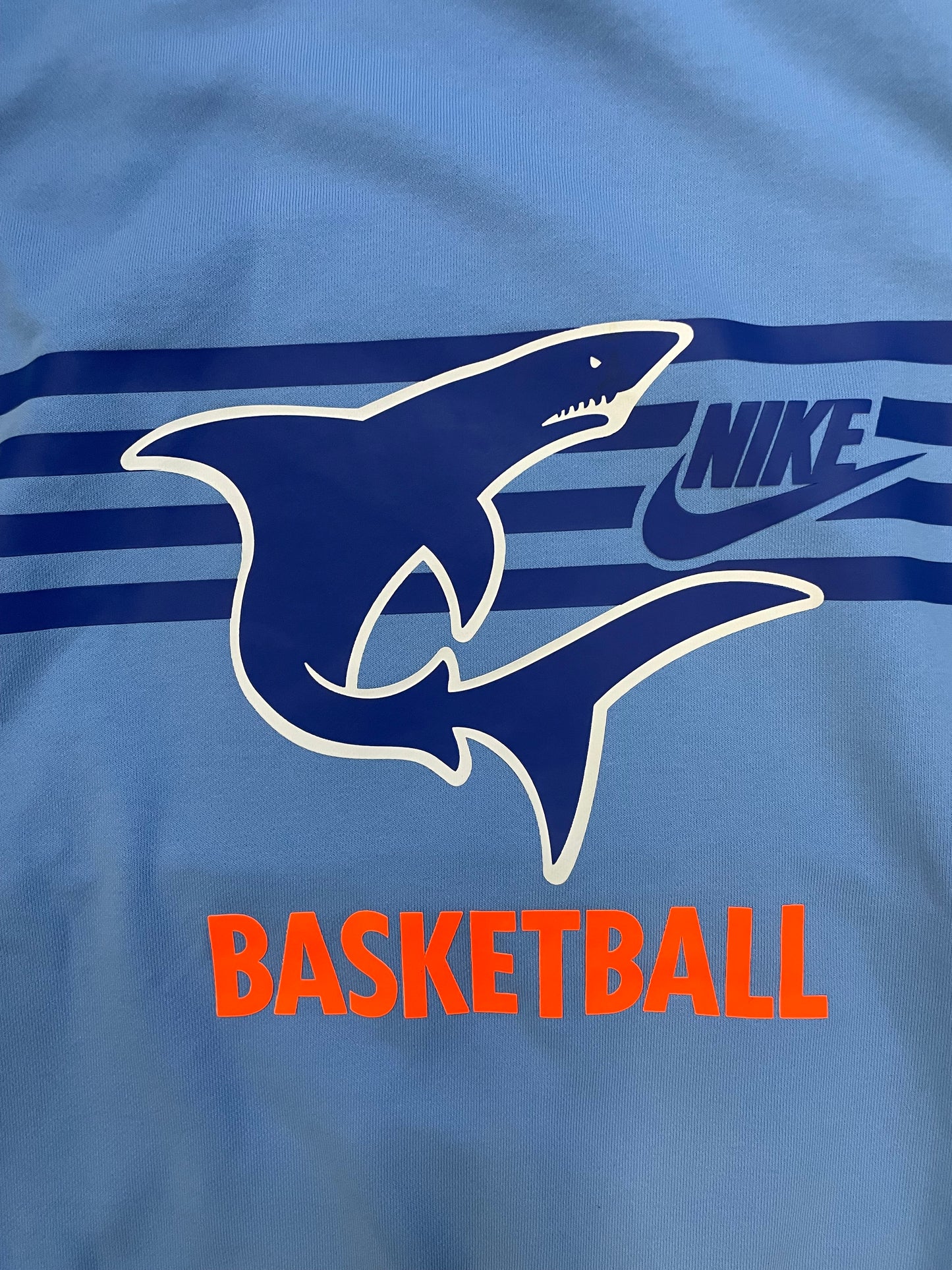 Nike sharks basketball hoodie
