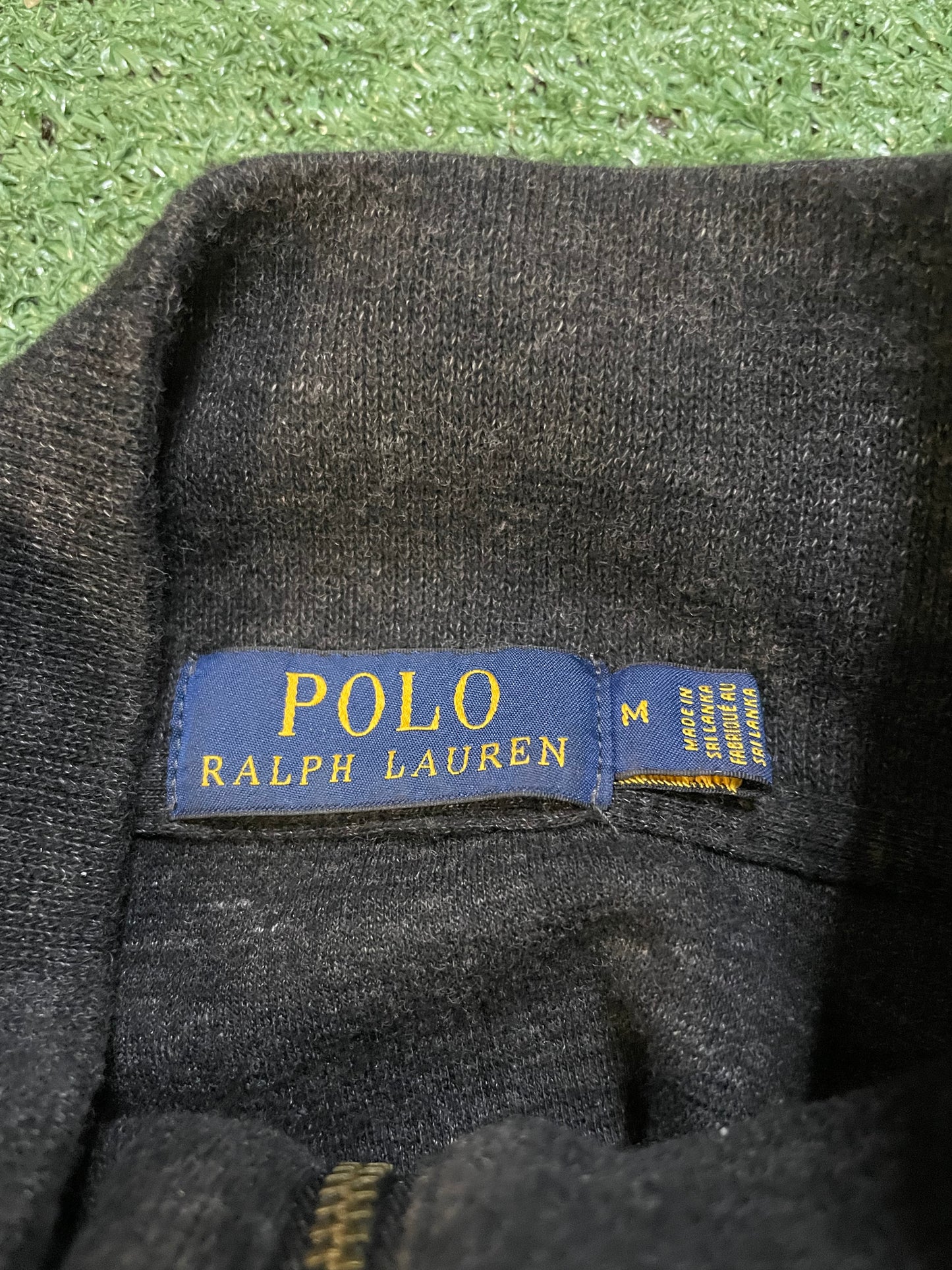 Polo Ralph Lauren black quarter zip up