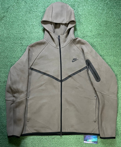 Nike brown tech fleece hoodie