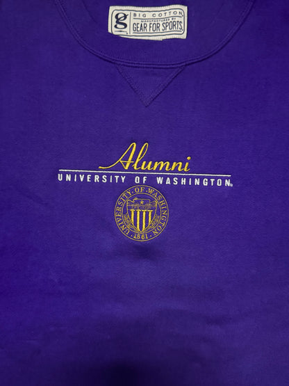 Vintage Washington Huskies Alumni Crewneck