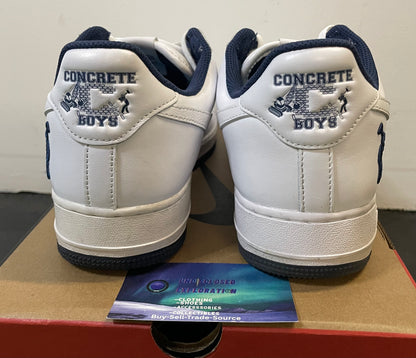 Nike Force 1 low concrete boys size 11men/12.5women