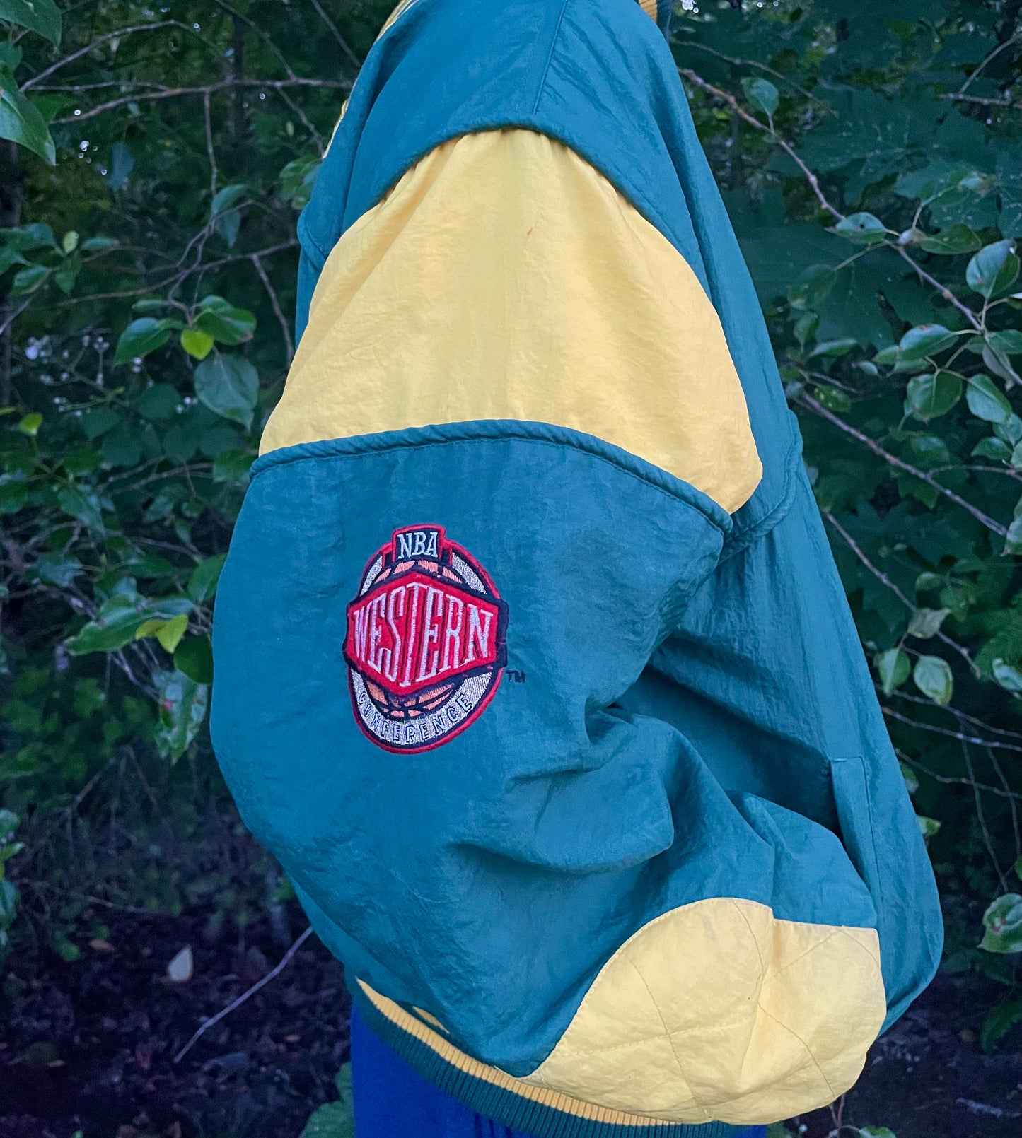 Vintage Seattle supersonics western  conference jacket