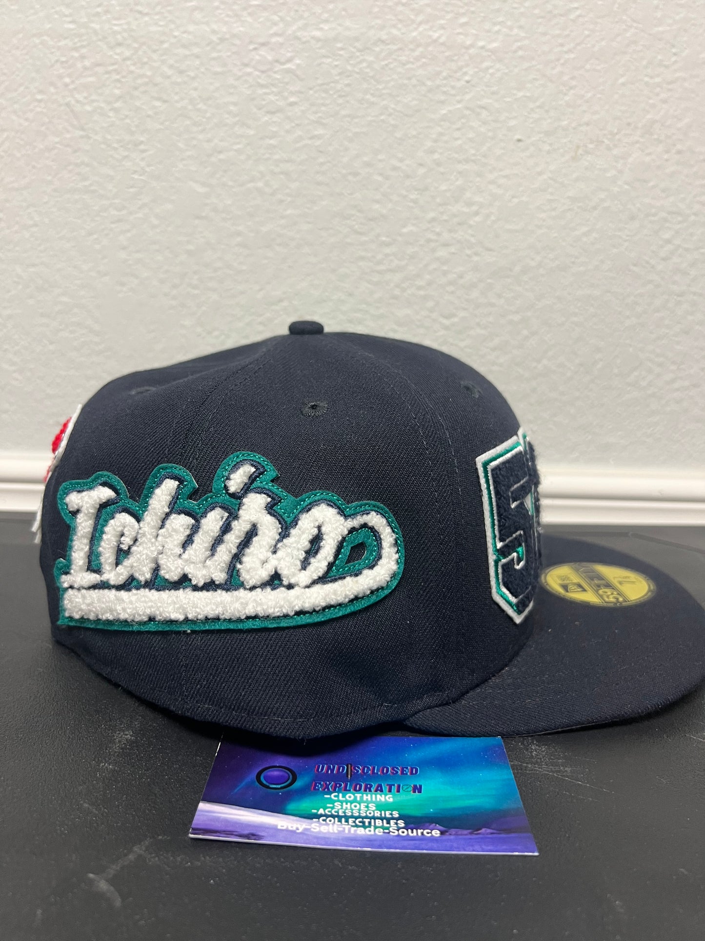 Seattle mariners ichiro hall of fame induction fitted hat