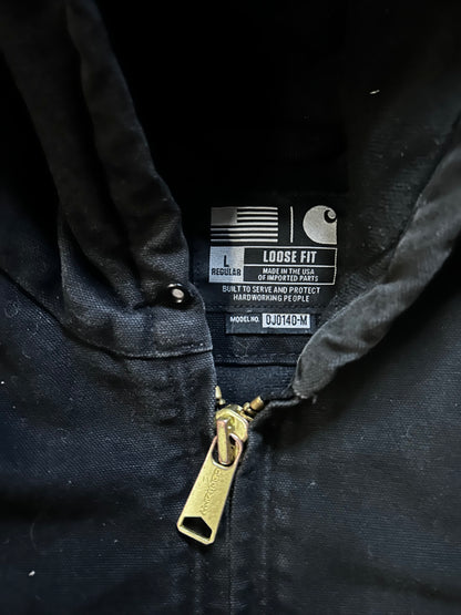 Carhartt Hooded black jacket